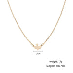 Simple small fresh fashion bird necklace