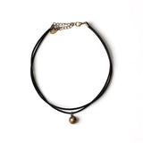 Multi-layer bell necklace choker