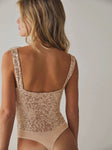 High-waisted sequined sexy camisole vest