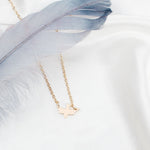 Simple small fresh fashion bird necklace