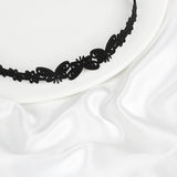 Korean velvet collar choker butterfly choker