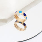 Instagram Cold Wind Love drip ring