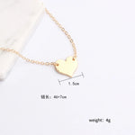 Vintage fashion long love necklace