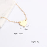 Vintage fashion long love necklace