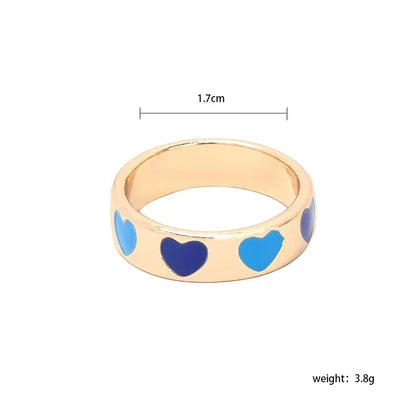 Instagram Cold Wind Love drip ring