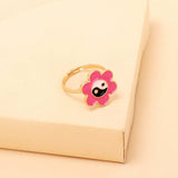 Cute cartoon drip ring