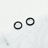 Simple and minimalist geometric earrings