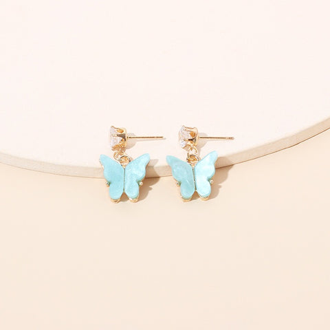 Butterfly personality earrings