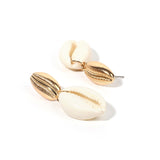 Conch shell earrings