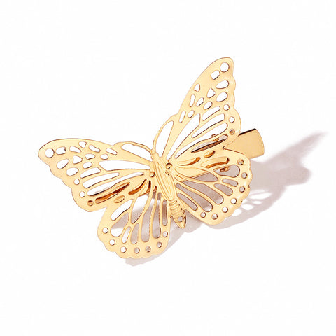 Hollow butterfly hairpin