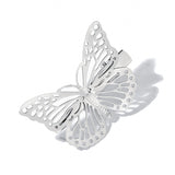 Hollow butterfly hairpin