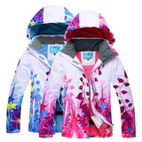 Women's outdoor windproof and waterproof ski suit