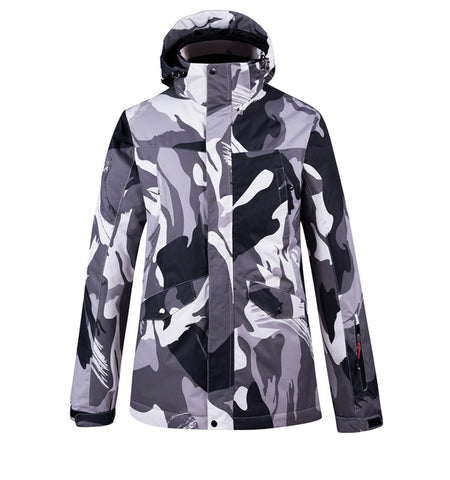 Men's camouflage ski wear outdoor sports essential clothing