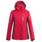 Lovers' warm and thick veneer double board breathable windproof and waterproof ski suit