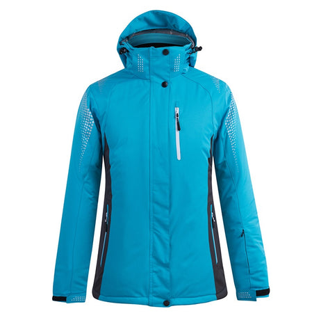 Lovers' warm and thick veneer double board breathable windproof and waterproof ski suit