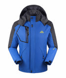 Couple's plus size plus velvet padded jacket outdoor sports jacket