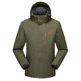 Men's plus size padded jacket windproof and waterproof mountaineering suit