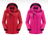 Couple style outdoor climbing jacket plus velvet padded jacket