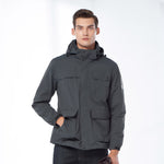 Couple style down outdoor jacket men's winter three-in-one ski suit jacket