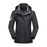 Couple style down outdoor jacket men's winter three-in-one ski suit jacket