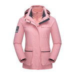 Couple style down outdoor jacket men's winter three-in-one ski suit jacket