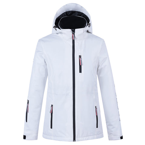 Couple style winter outdoor veneer double board windproof and waterproof ski jacket